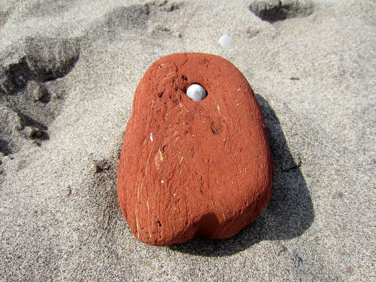 A rock in a rock